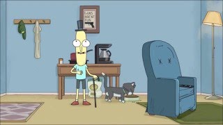 Mr. Poopybutthole recovers from gunshot (Rick and Morty)