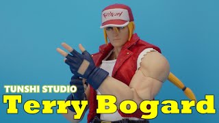 TUNSHI STUDIO The King of Fighters '97 Terry Bogard 1/12 Action Figure Unboxing Review