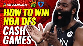 How To Win NBA DFS Cash-Games On DraftKings, FanDuel, & Yahoo