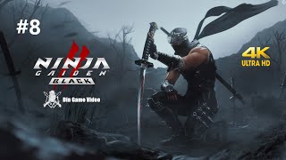 【忍者外傳 2 黑之章】Ninja Gaiden 2 Black《中文字幕 日文配音 4K》第八章 : 女神失落之城 Part 8