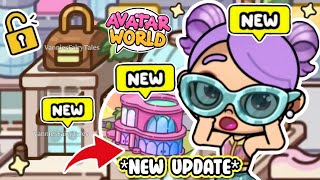 **NEW ACCESSORY SHOP UPDATE** IN AVATAR WORLD 👜👠