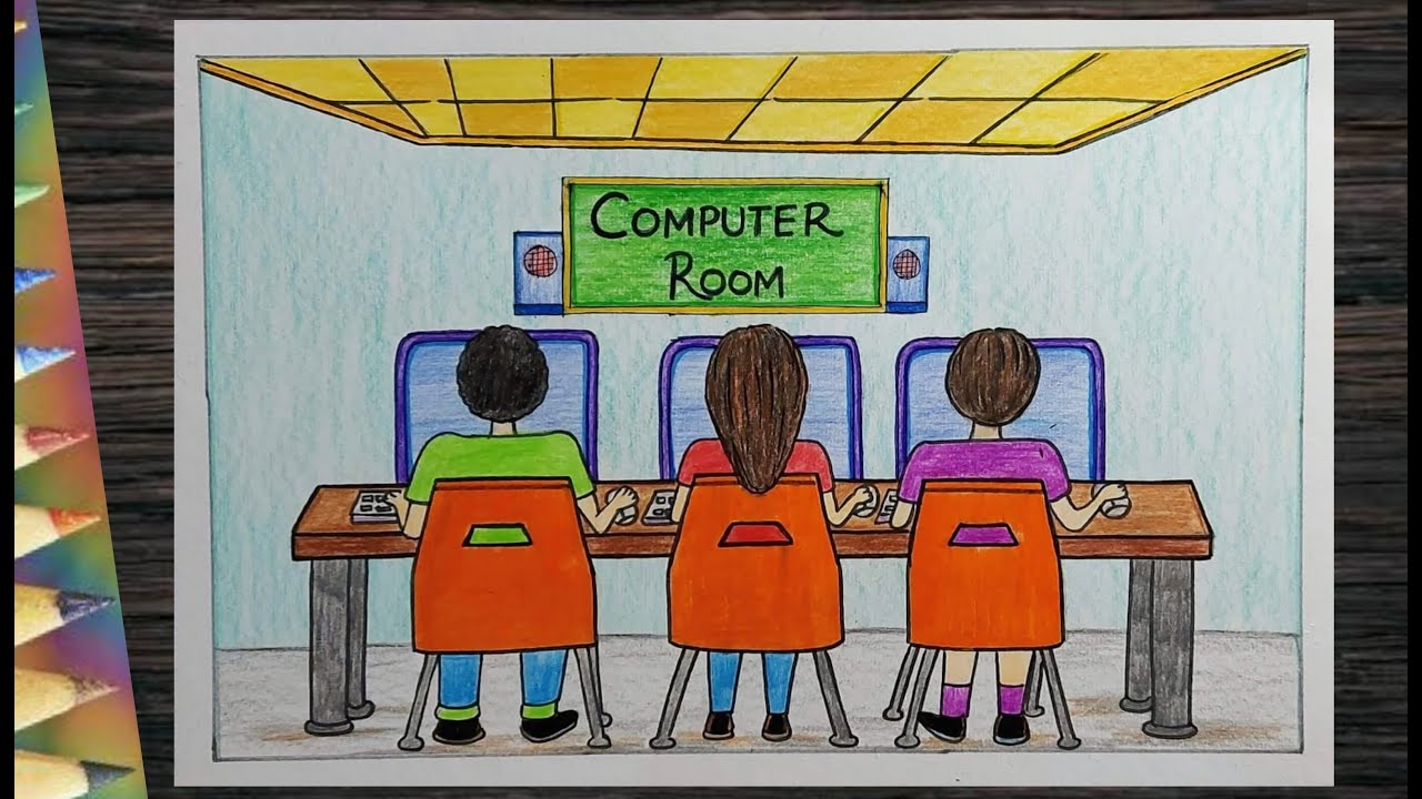 Draw A Computer Lab At Tracy Lawson Blog