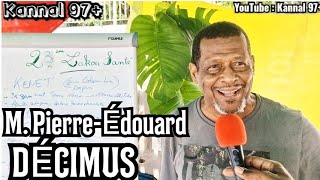 M. Pierre-Édouard DÉCIMUS - Du groupe KASSAV - Avant sa conférence de ce soir / Au 23ème LAKOU SANTÉ