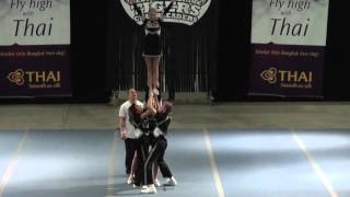 Norwegian Open 2015 Junior Coed Group Stunt NRC Tigers Gold