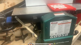 Grizzly 8”planer/jointer combo and grizzly 1 1/2 hp wall mount dust collector review