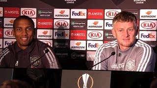 Ole Gunnar Solskjaer & Ashley Young FULL Pre-Match Press Conference - Man Utd v Partizan Belgrade