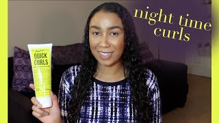 Night Time Curly Hair Routine | Miss Jessie's Quick Curl 2016