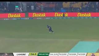 Ben Dunk batting today  Lahore qalandar