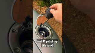 Lifehack for Audi TT mk1 petrol cap! #shorts