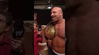 Goldberg & Brock Lesnar Meet For The First Time “03