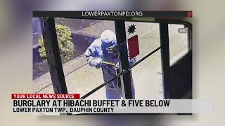 Police seek suspect accused of business break-ins in Dauphin County
