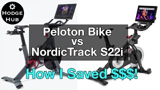 Peloton Bike vs. NordicTrack S22i Studio Cycle (Our Story) - Peloton vs Nordictrack Bike