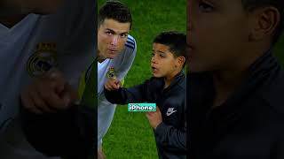 Cristiano Ronaldo NUNCA le comprara un CELULAR a su hijo