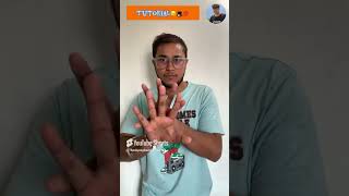 HAND TRICK REVEALED😉💯👍#new #shorts #youtubeshorts #youtube #shortsfeed #shortsviral #tricks#magic