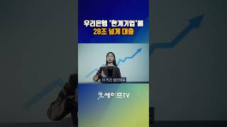 [세이프타임즈TV] 우리은행 '잠재적 부실기업' 28조 대출 … 시중은행 중 최다