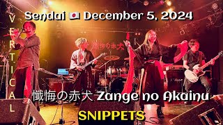 懺悔の赤犬 Zange no Akainu - Snippets @Macana, Sendai, JP 🇯🇵 December 5, 2024