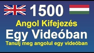 1500 Angol Kifejezések