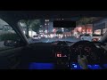 【車載動画】夜の大阪をインプでドライブ！【インプレッサwrx】 impreza wrx car vlog