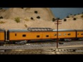 n scale mojave mainline part 7 up excursion trains pulled by athearn challenger and kato fef 3