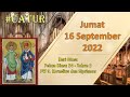 Bacaan Liturgi 16 September 2022 - Jumat Pekan Biasa XXIV Tahun 2 | CATUR