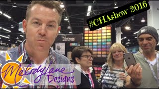 Tim Holtz LIVE #CHAshow 2016 New Products Part 1