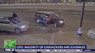 Chicago police say majority of carjackers are juveniles