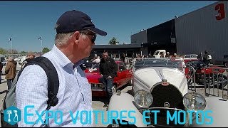 Voitures,  moto de collection et bourse d'échange