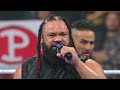 braun strowman returns to stop a jacob fatu attack on la knight smackdown highlights jan. 17 2025