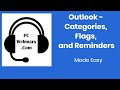 outlook categories flags and reminders - How to use categories, flags, and reminders Outlook Emails