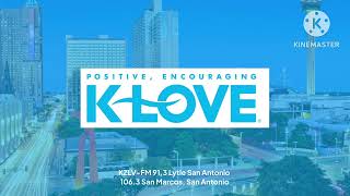 KZLV-FM K-LOVE San Antonio station ID September 2023