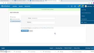 Creating a Schoology Profile