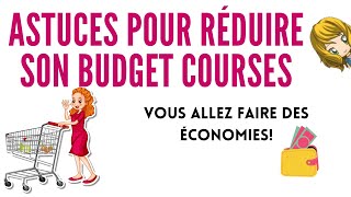 👍ASTUCES POUR RÉDUIRE SON BUDGET COURSES👍,faire des économies sur la nourriture, budget alimentaire