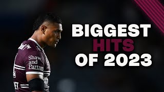 BIGGEST HITS OF 2023 | NRL