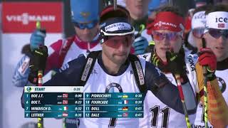 Biathlon Hochfilzen Mens Pursuit 2019–20 IBU World Cup 14/12/2019