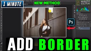 How to add a border in photoshop 2024