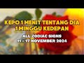 K1MTD1MK || ALL ZODIAC SIGNS || 11-17 NOV'24