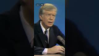 Jimmy Carter on U.S. foreign policy plan in the Middle East in 1980 #shorts