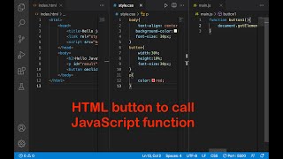onclick event on button using javascript|JavaScript Onclick Button|Web development tutorial-11|