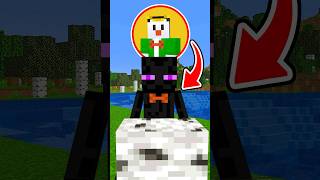 エンダーマンになってしまったら・・・？【マイクラ】#shorts ＃マイクラ  #minecraft   #マインクラフト