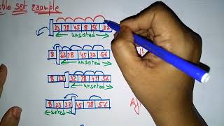 Bubble sort Example | Exchange Sort | DS | Data Structures | Lec-59 | Bhanu Priya