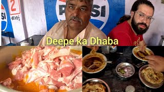 Best Mottan Curry Deepe ka Dhaba tasty तरी वाला Mutton Delhi NCR Street Food | india