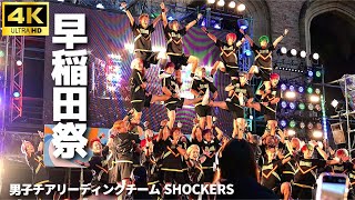 【早稲田祭】早稲田大学男子チアリーディングチーム ”SHOCKERS” / チアリーダー 男子チア Waseda University Men's Cheerleading