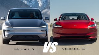 Tesla Model Y vs Model 3 - The ONLY Comparison You Need to Watch!