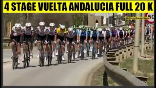 4 STAGE VUELTA A ANDALUCIA 2025 FULL 20 KMS HIGHLIGHTS