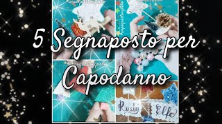 Segnaposto per Capodanno bellissimi e veloci #faidate #capodanno