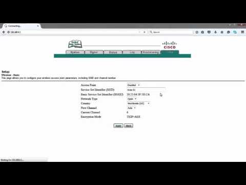 How to change CISCO router SSID How to change CISCO router SSID