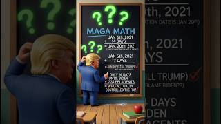 My countdown begins and MAGA math
