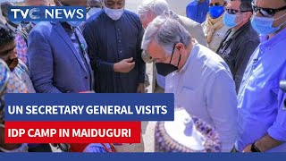 UN Secretary General Visits IDP Camp In Maiduguri