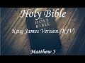 English Audio Bible - Matthew 5 - King James Version (KJV)