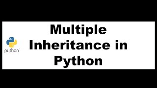 Python Bangla Tutorials 53 : Multiple inheritance